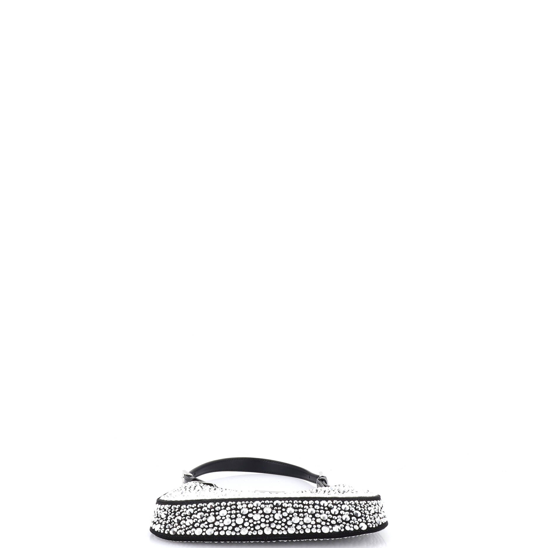 Cleo Shoulder Bag Crystal Embellished Satin Small