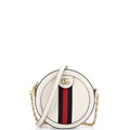 Ophidia Round Shoulder Bag Leather Mini