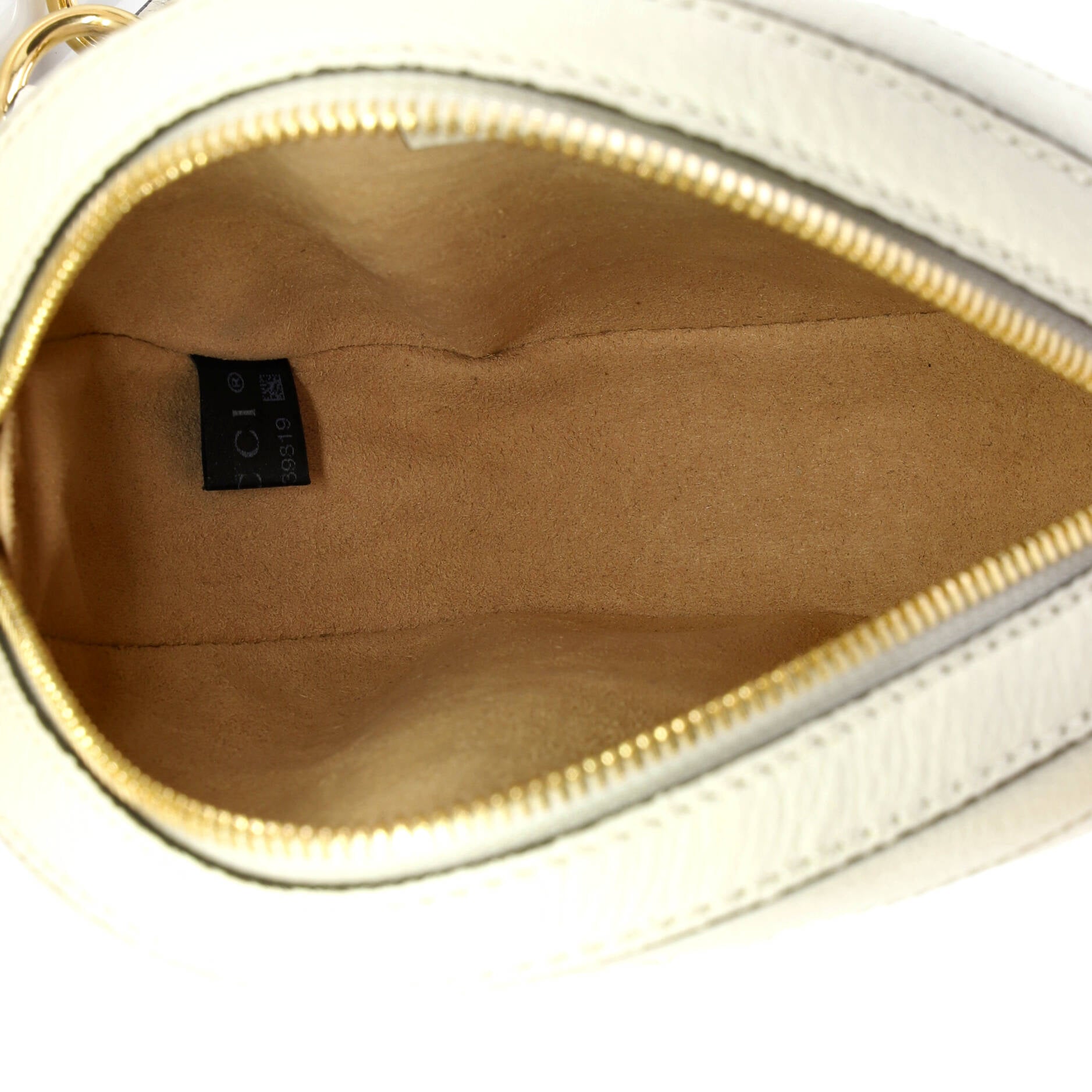 Ophidia Round Shoulder Bag Leather Mini