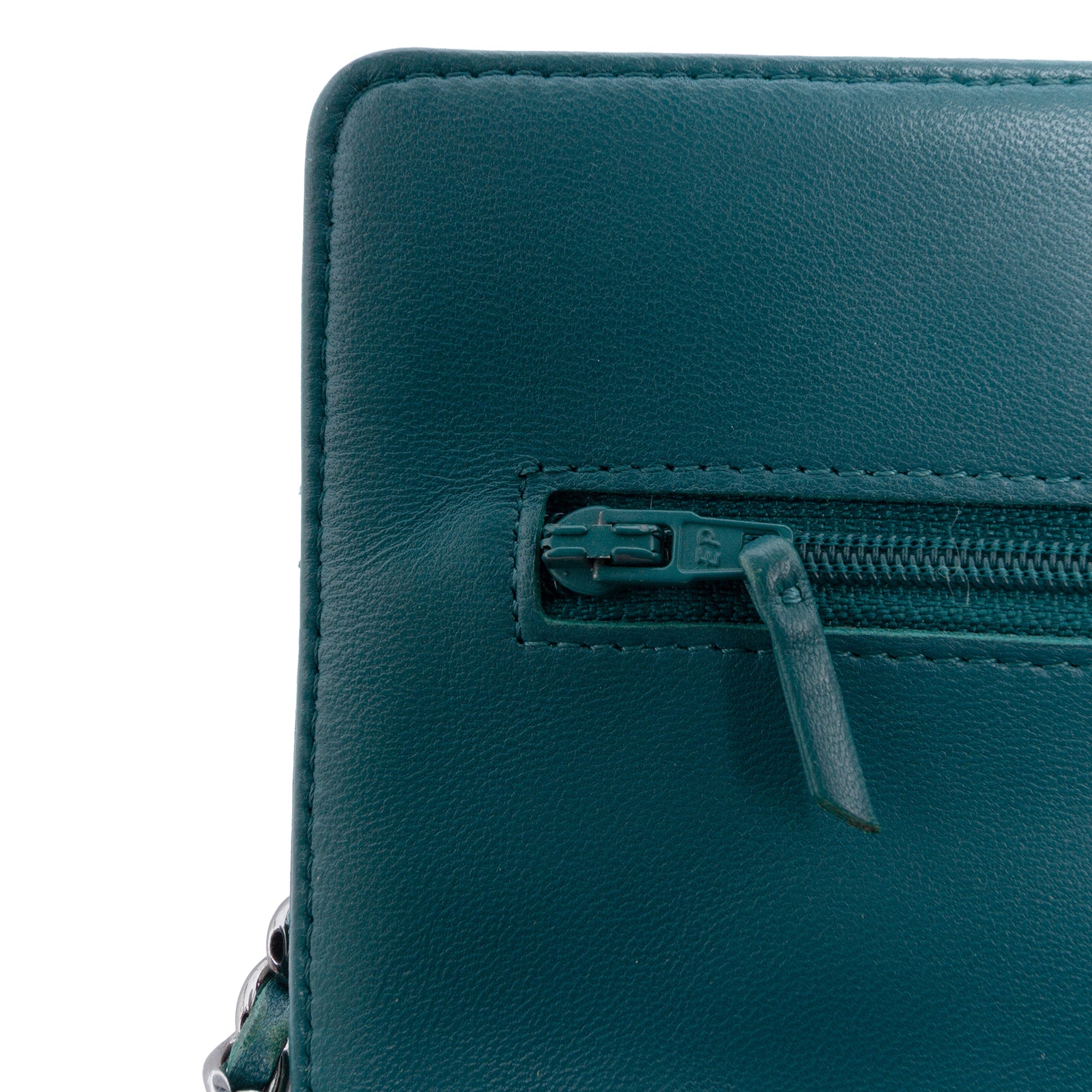 Wallet on Chain Quilted Lambskin