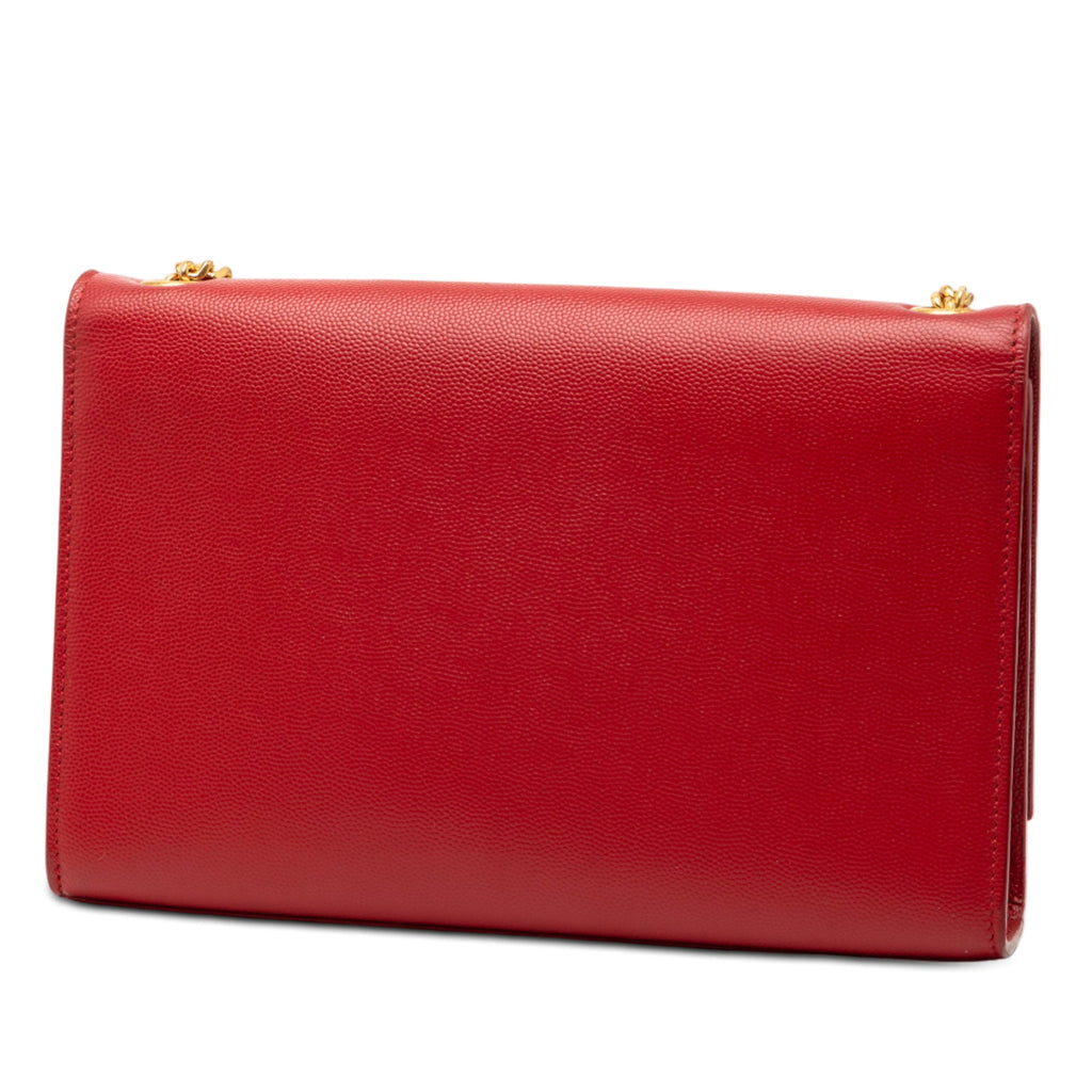 Classic Monogram Crossbody Bag Grainy Leather Medium