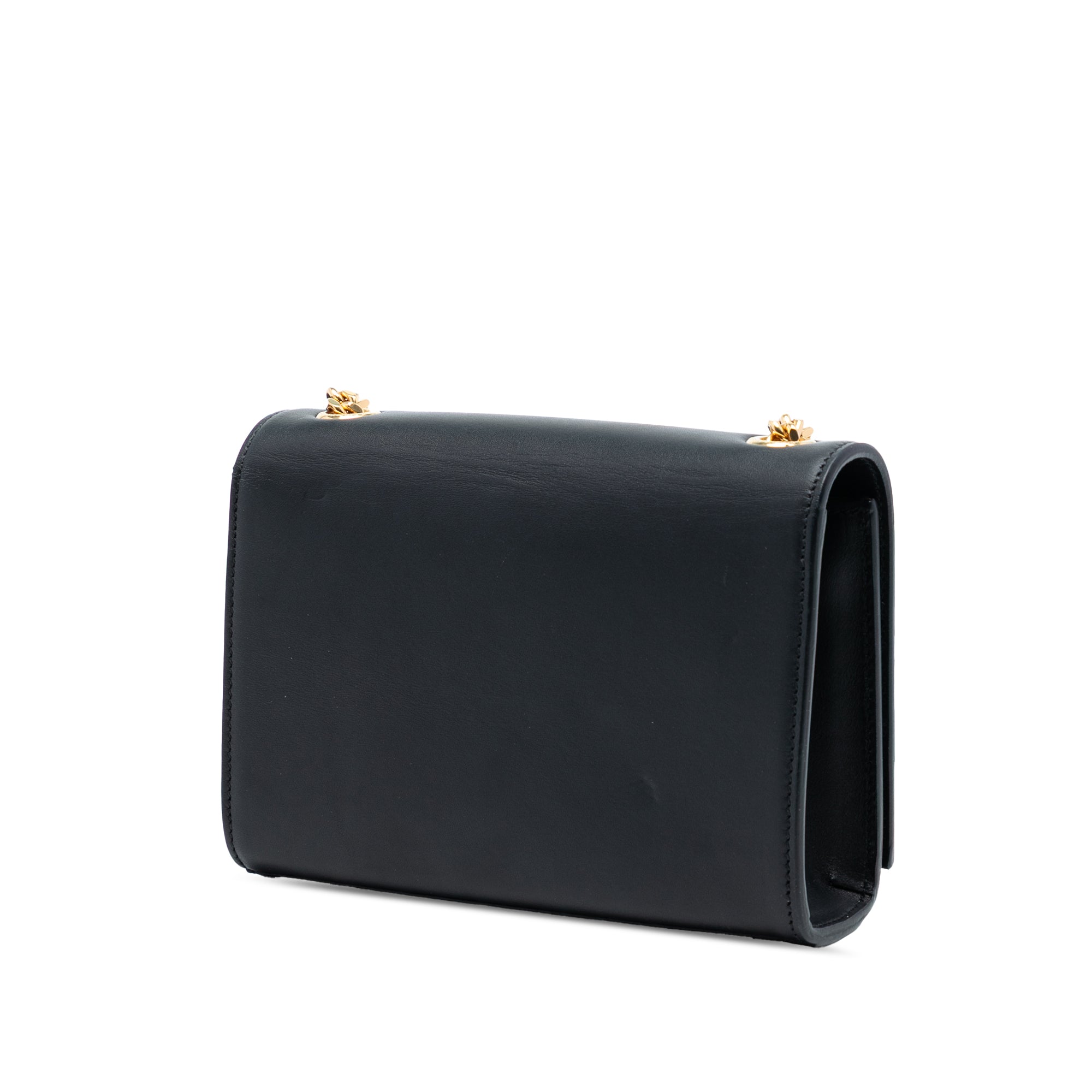 Classic Monogram Tassel Crossbody Bag Leather Small