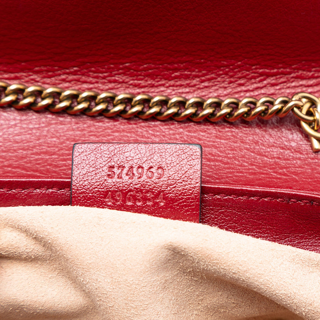 GG Marmont Flap Bag Diagonal Quilted Leather Super Mini