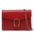 Dionysus Chain Wallet Leather with Embellished Detail Small