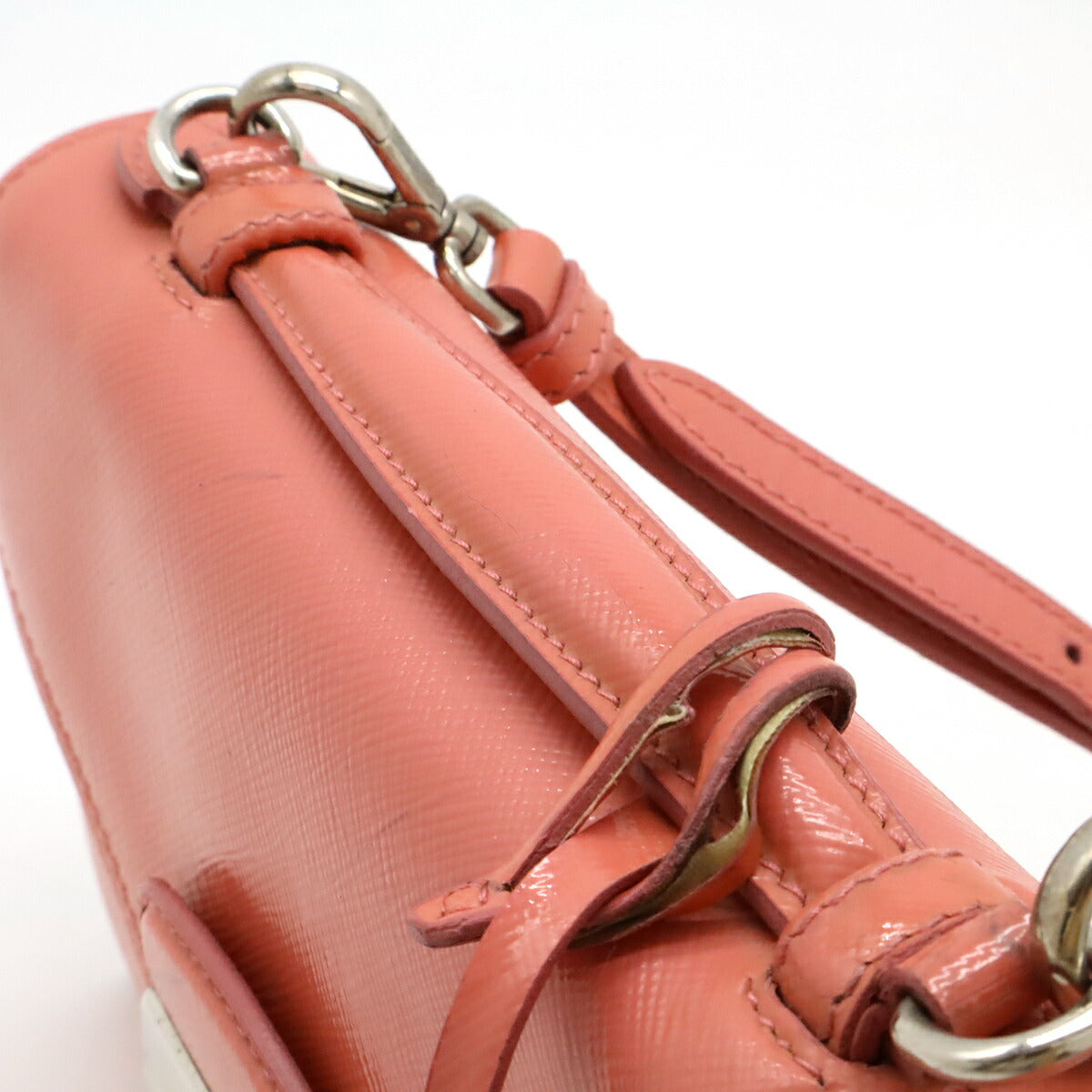 Convertible Sound Bag Vernice Saffiano Leather Mini