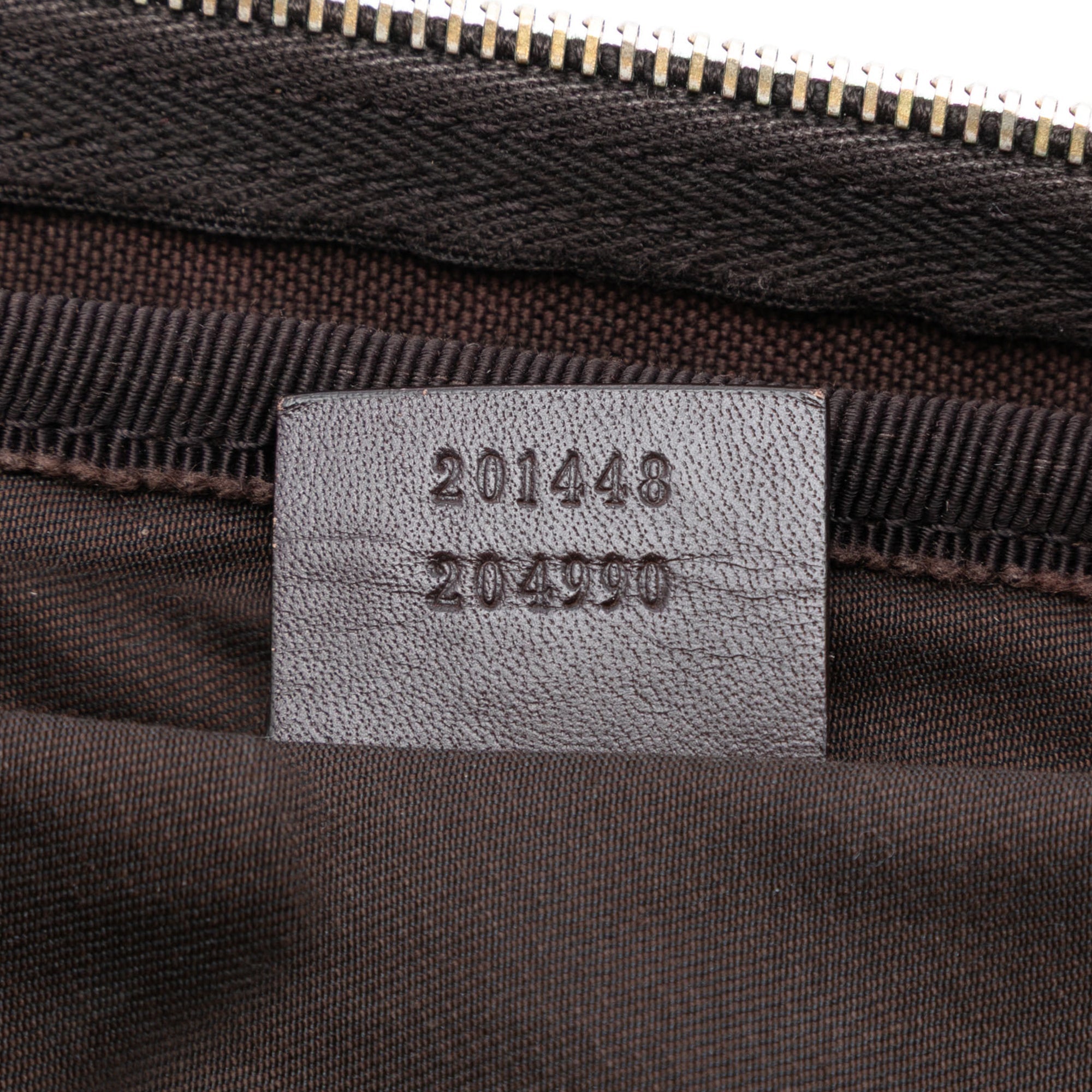Front Zip Messenger GG Coated Canvas Medium