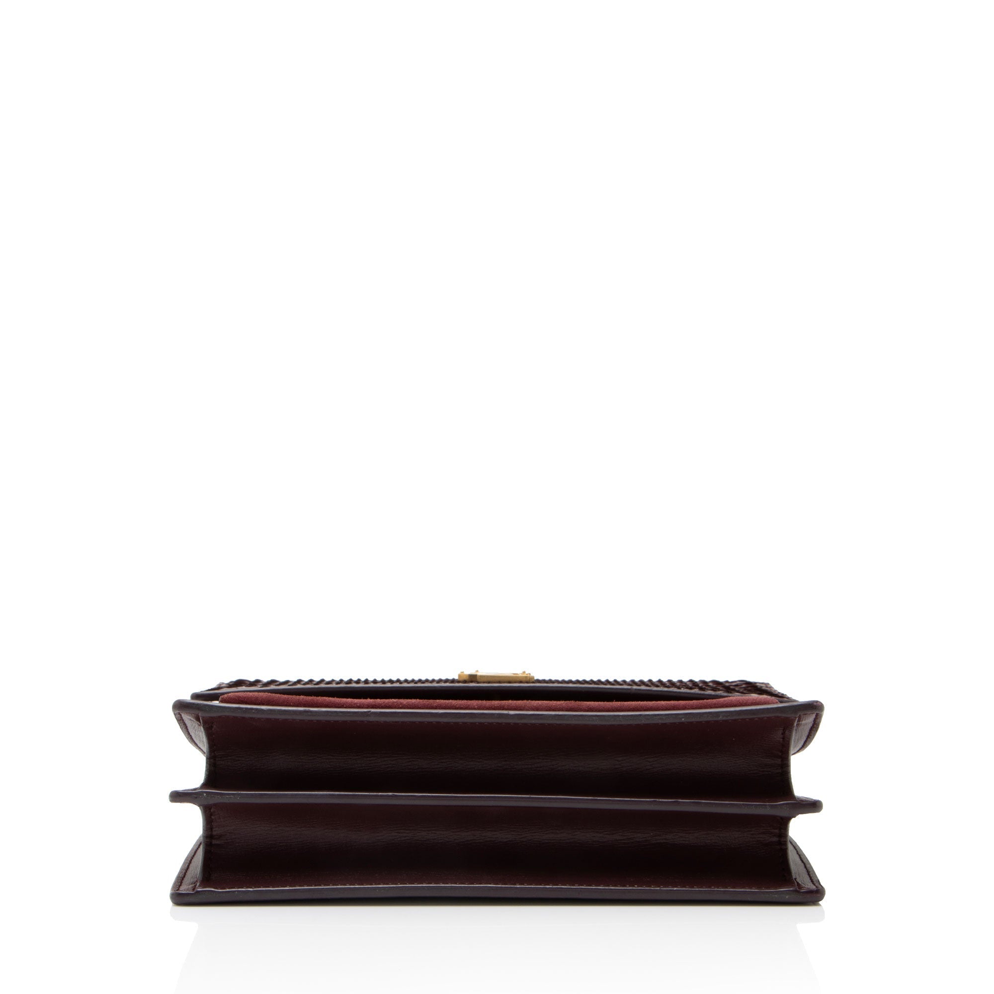 Sunset Crossbody Bag Python with Leather and Suede Medium