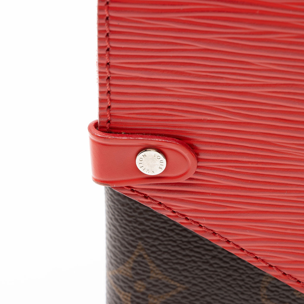 Saint Michel Handbag Monogram Canvas and Epi Leather