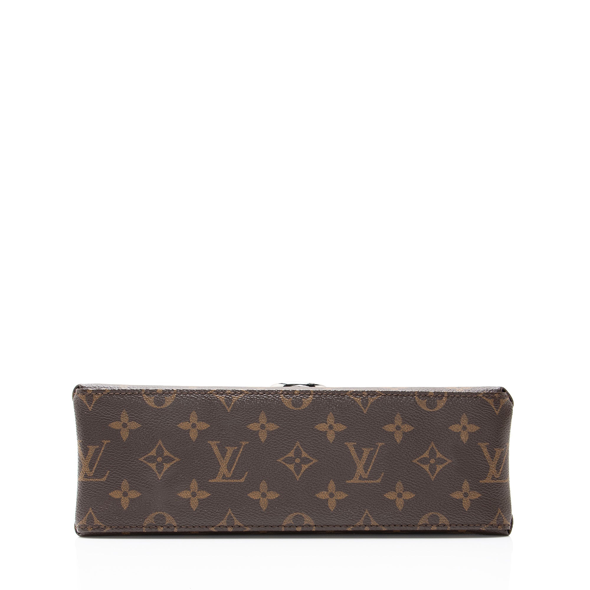 Saint Michel Handbag Monogram Canvas and Epi Leather