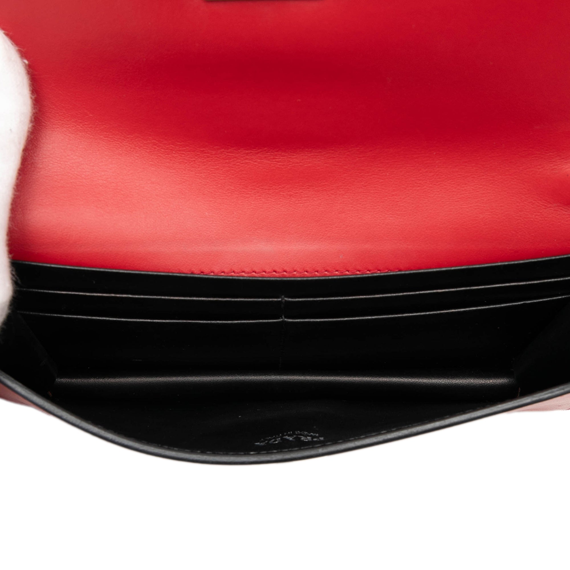 Elektra Wallet on Chain Studded Leather