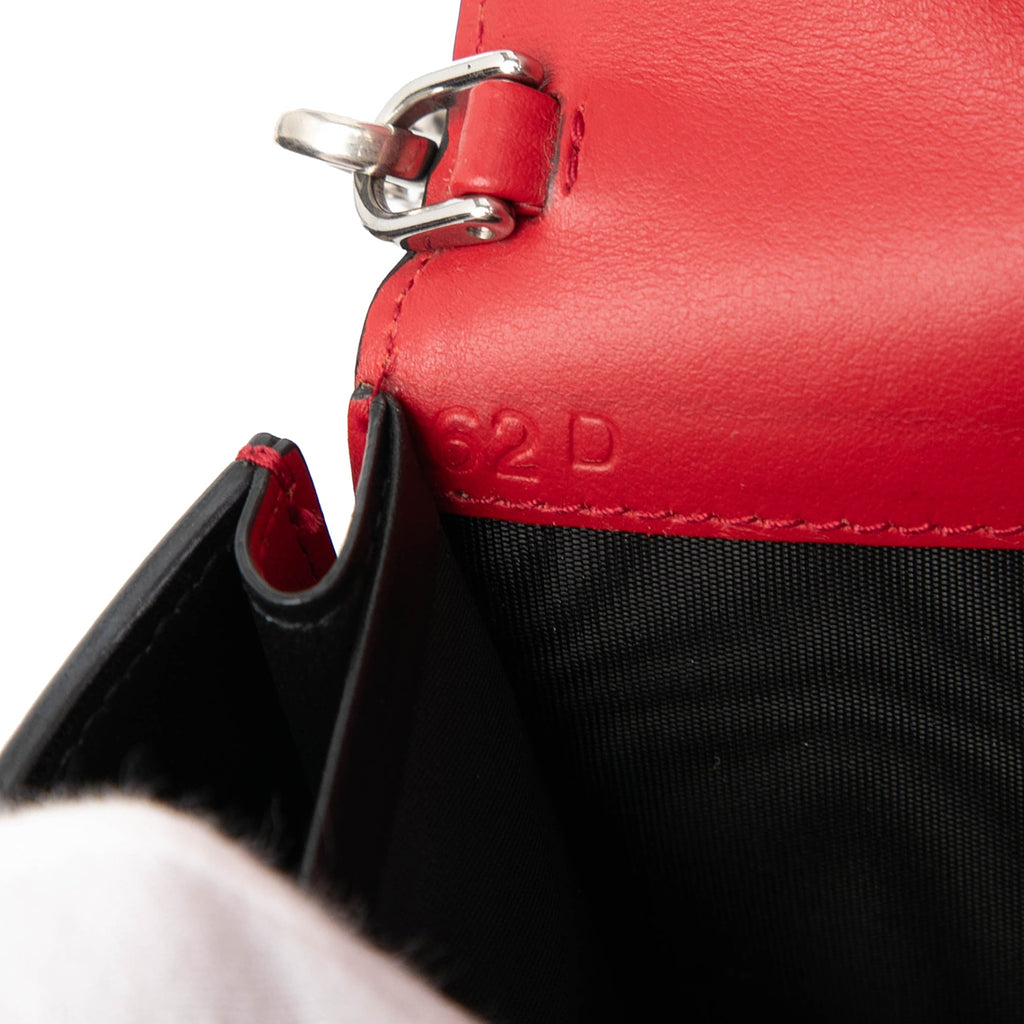 Elektra Wallet on Chain Studded Leather