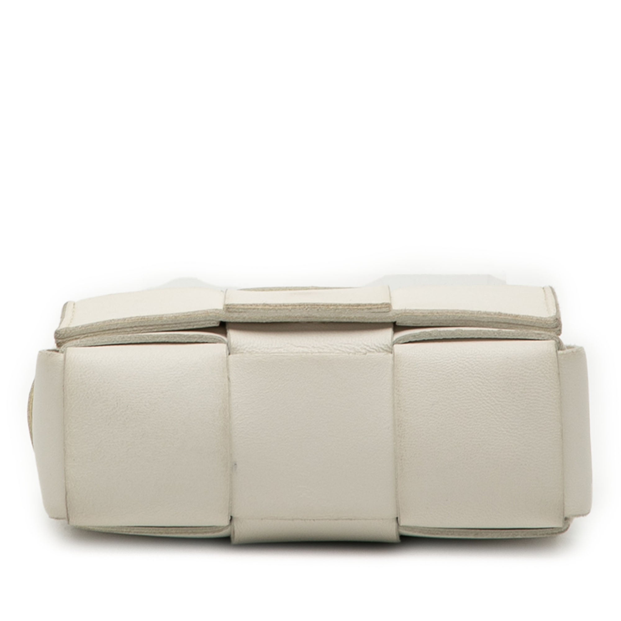 Cassette Crossbody Bag Maxi Intrecciato Leather