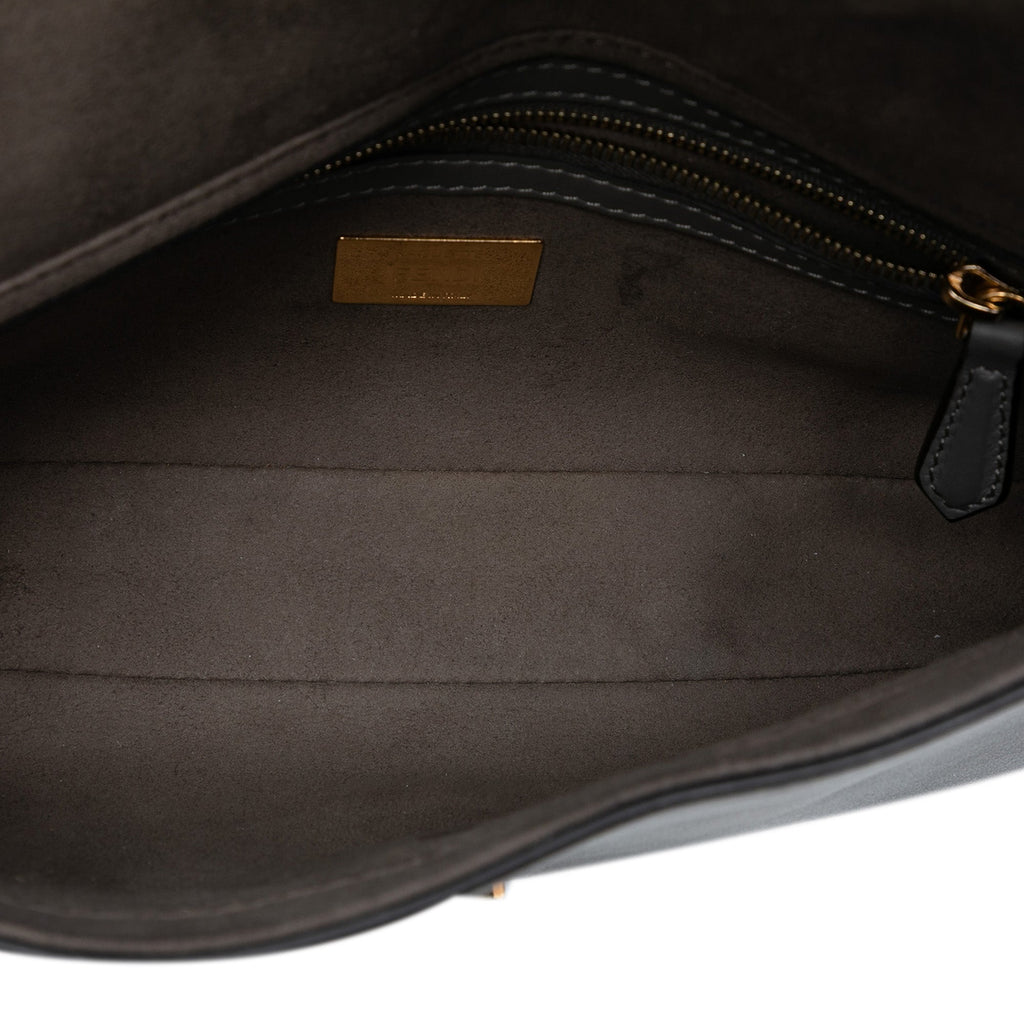 Flip Baguette Bag Leather Medium