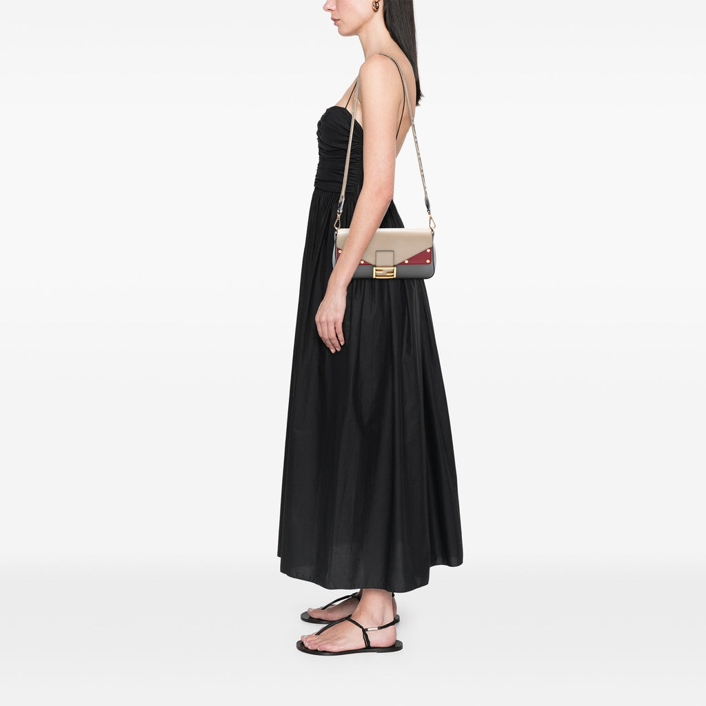 Flip Baguette Bag Leather Medium