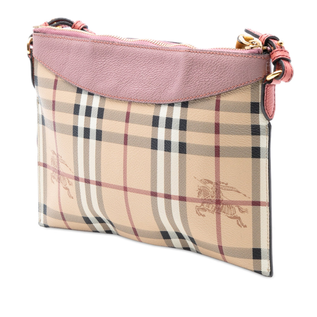 Peyton Crossbody Bag Haymarket Coated Canvas