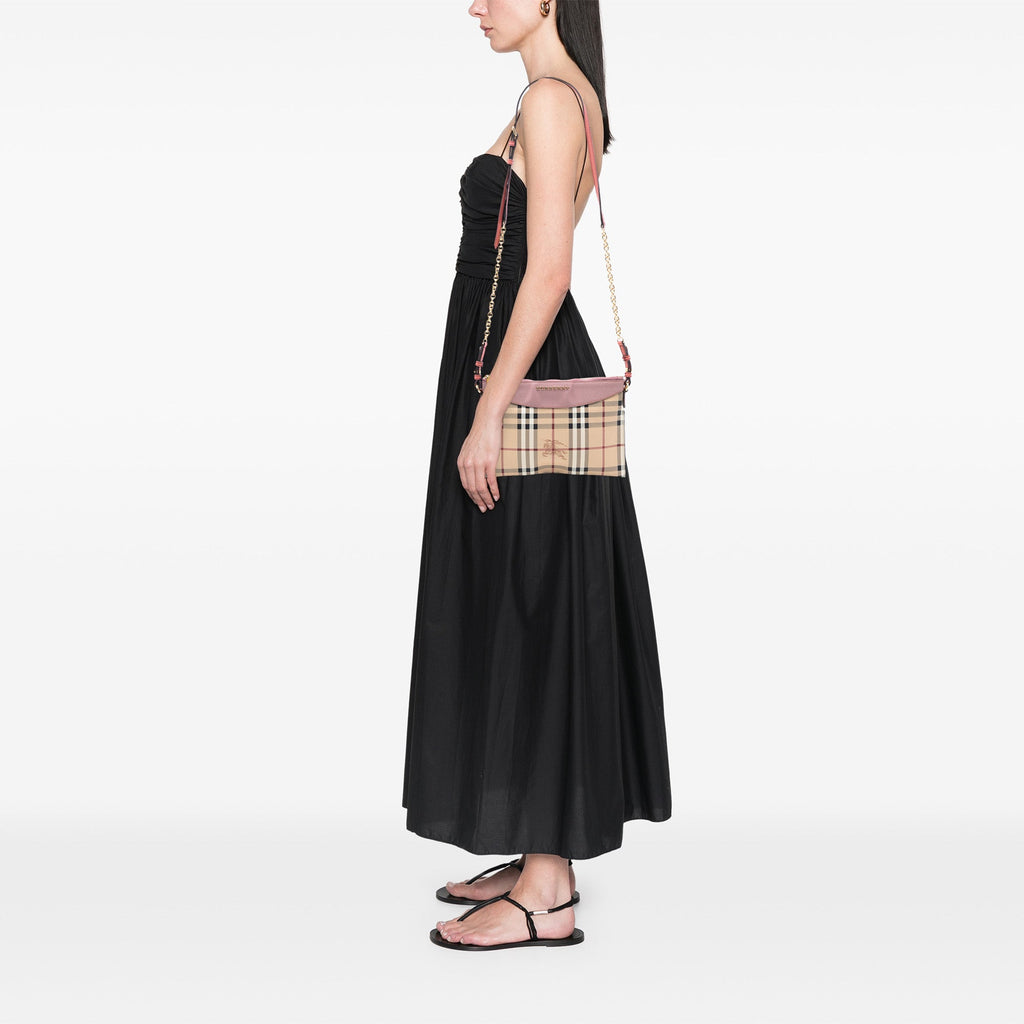 Peyton Crossbody Bag Haymarket Coated Canvas