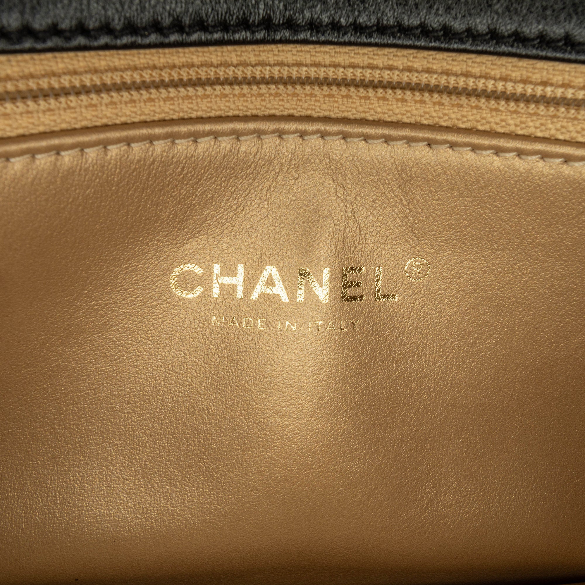 Crystal Geometric Frame CC Flap Bag Quilted Calfskin Mini