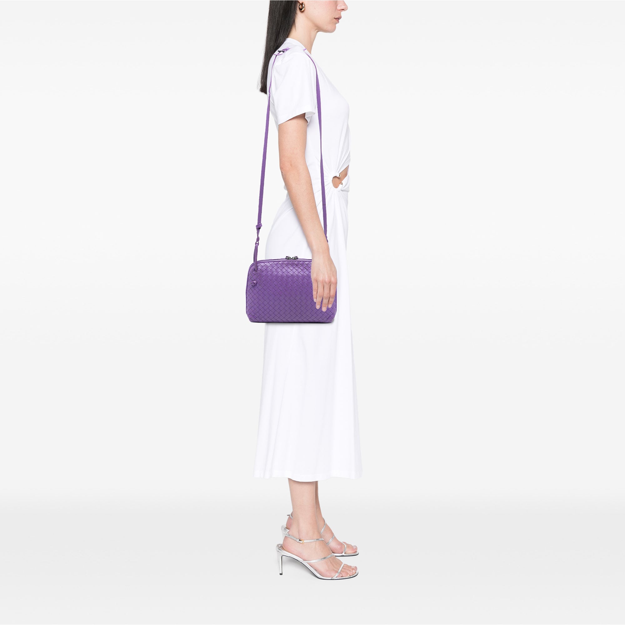 Nodini Crossbody Bag Intrecciato Nappa Small