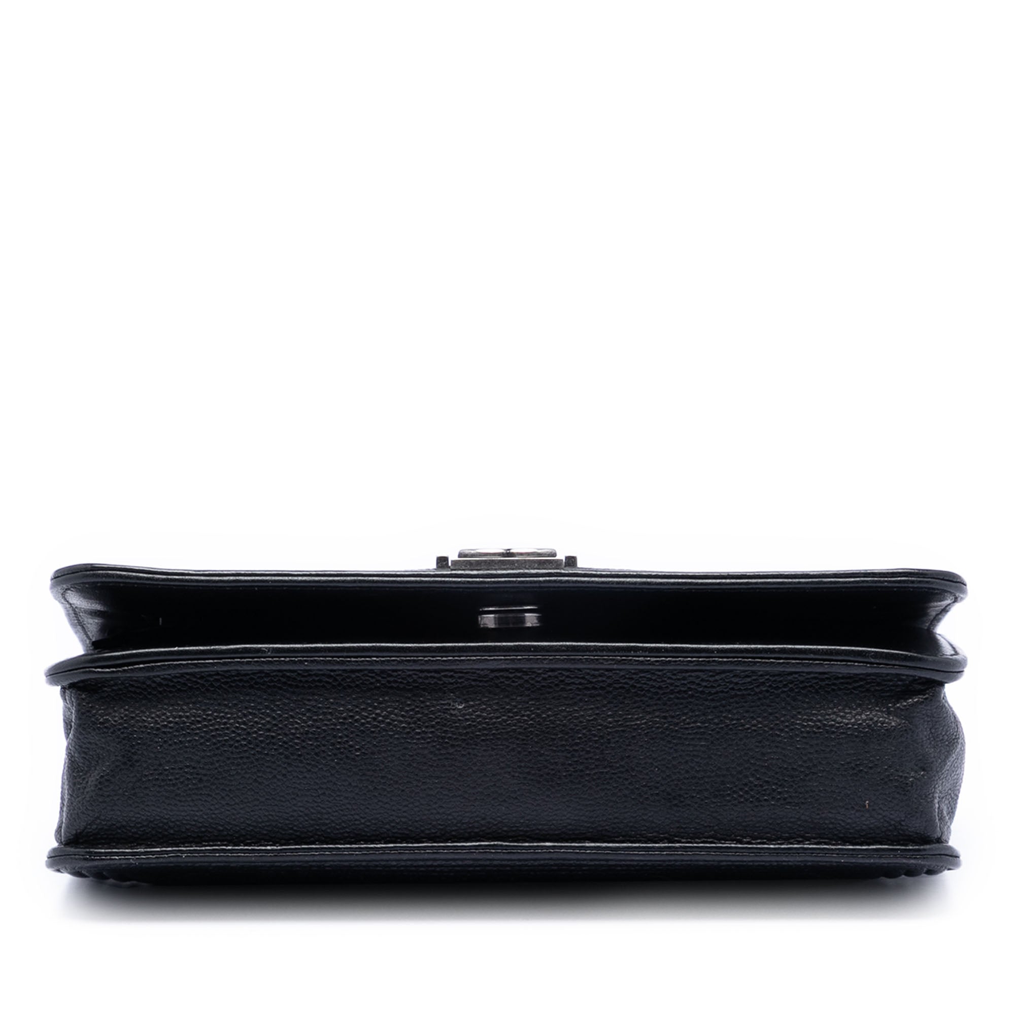 Boy Wallet on Chain Quilted Caviar