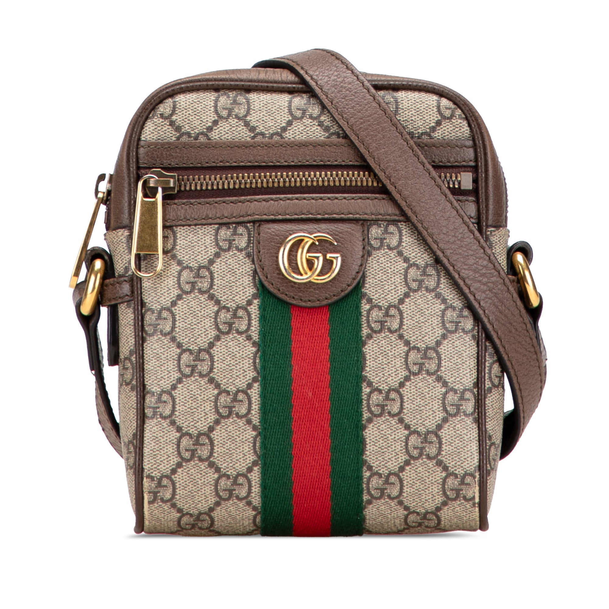 Ophidia Messenger Bag GG Coated Canvas Mini