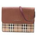 Loxley Crossbody Bag Haymarket Coated Canvas and Leather Small