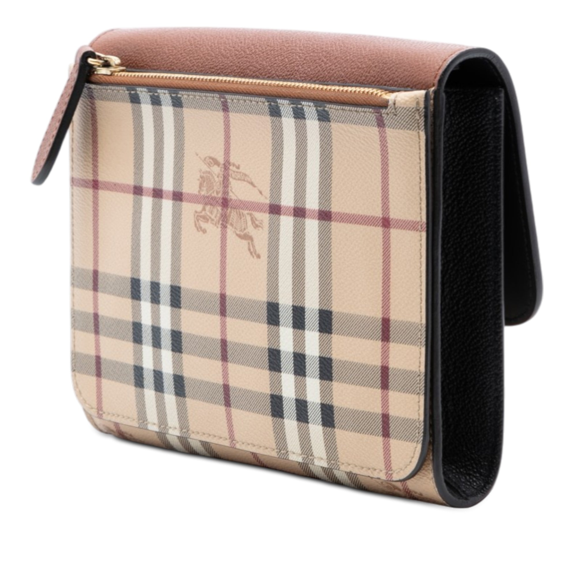 Loxley Crossbody Bag Haymarket Coated Canvas and Leather Small