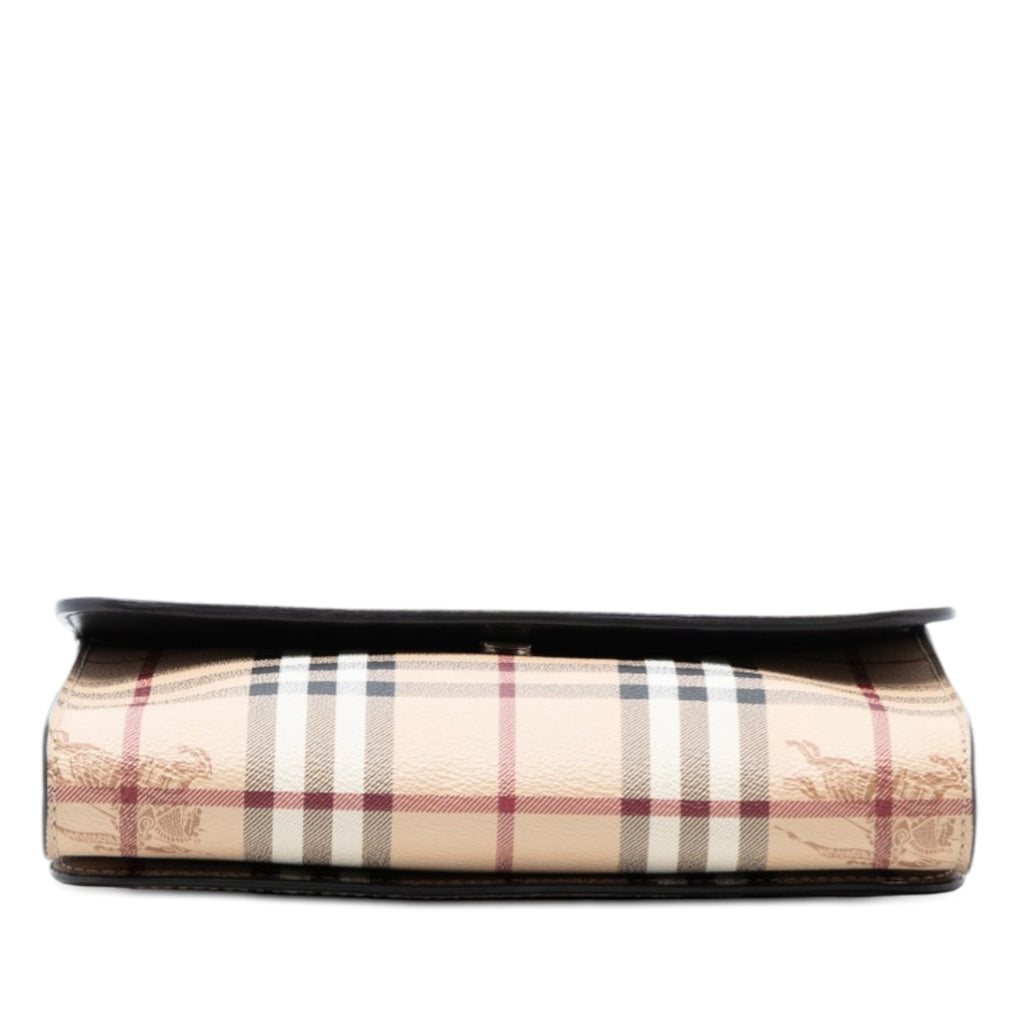 Loxley Crossbody Bag Haymarket Coated Canvas and Leather Small