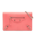 City Classic Studs Wallet on Chain Leather Small