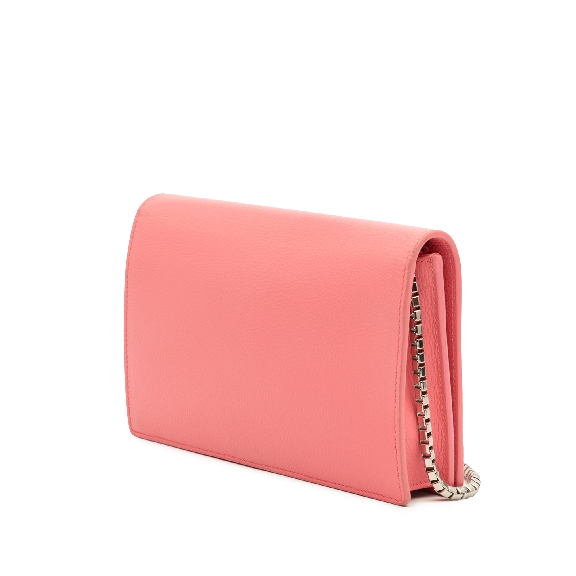City Classic Studs Wallet on Chain Leather Small
