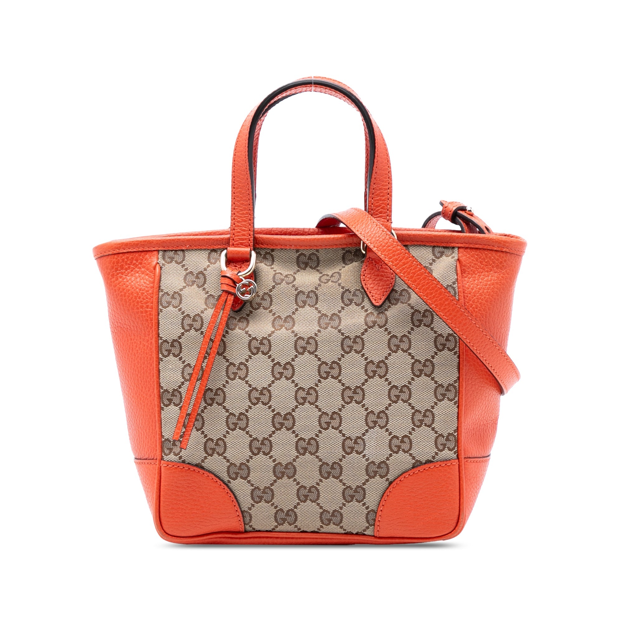 Bree Convertible Tote GG Canvas with Leather Small
