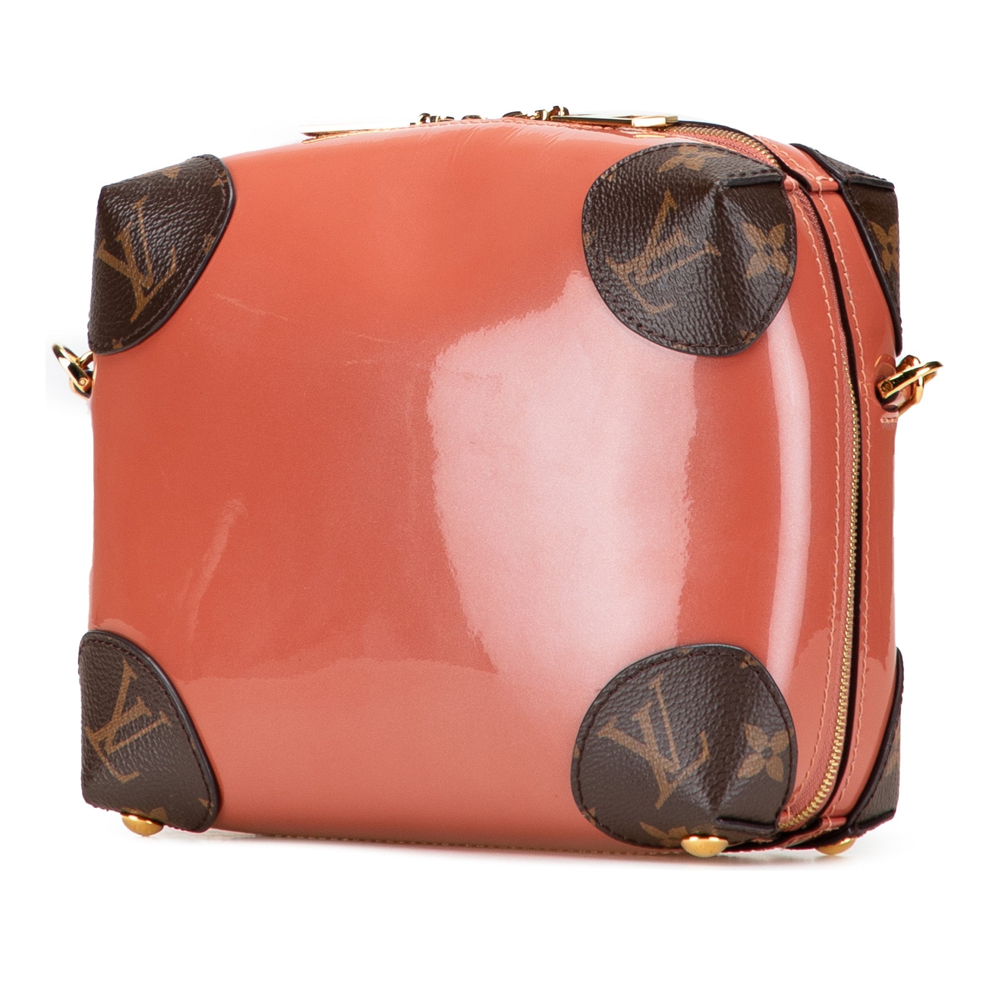 Venice Handbag Vernis with Monogram Canvas