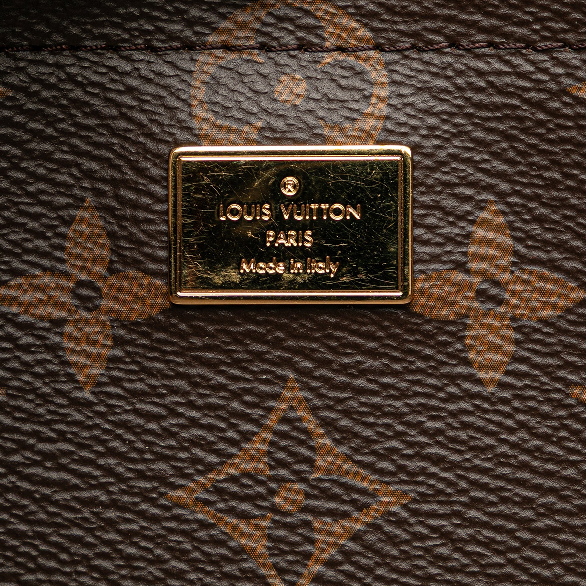 Venice Handbag Vernis with Monogram Canvas