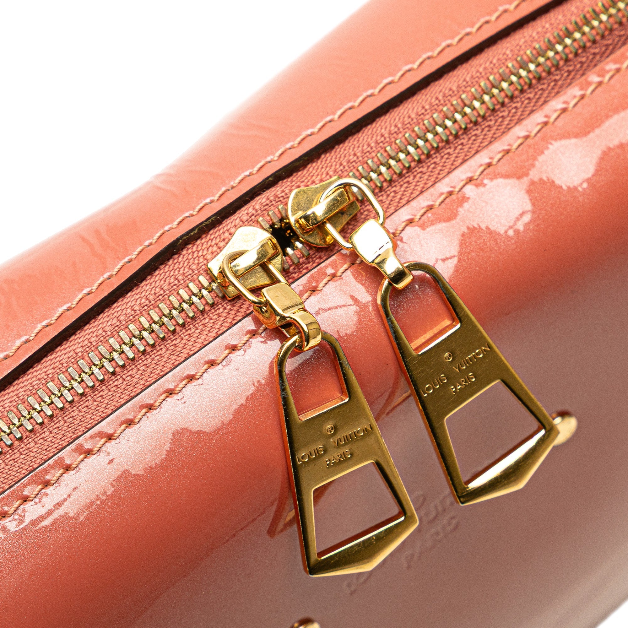 Venice Handbag Vernis with Monogram Canvas