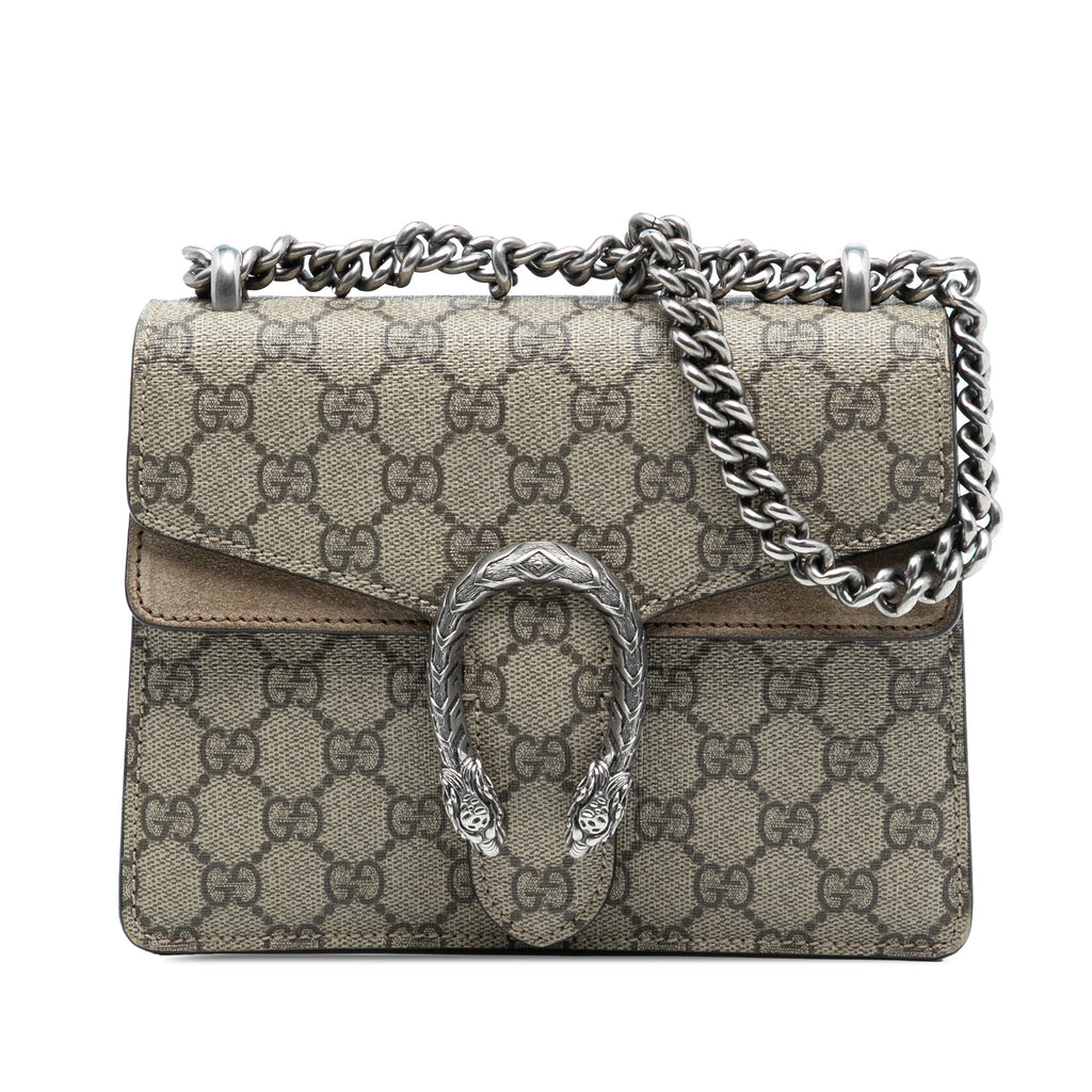 Dionysus Bag GG Coated Canvas Mini