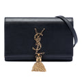 Classic Monogram Tassel Chain Wallet Leather