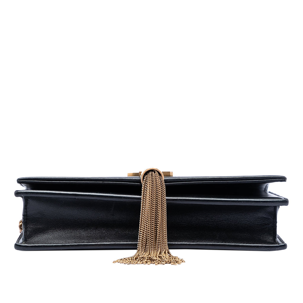 Classic Monogram Tassel Chain Wallet Leather