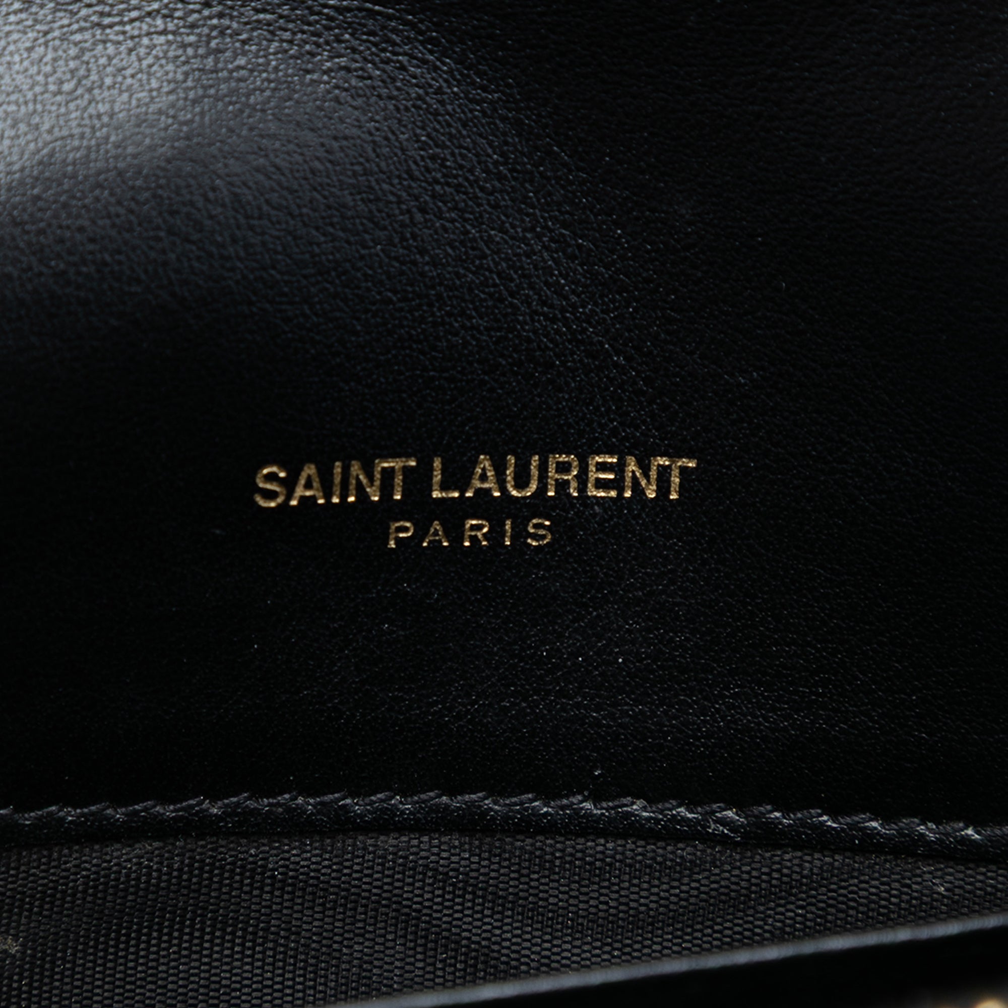 Classic Monogram Tassel Chain Wallet Leather