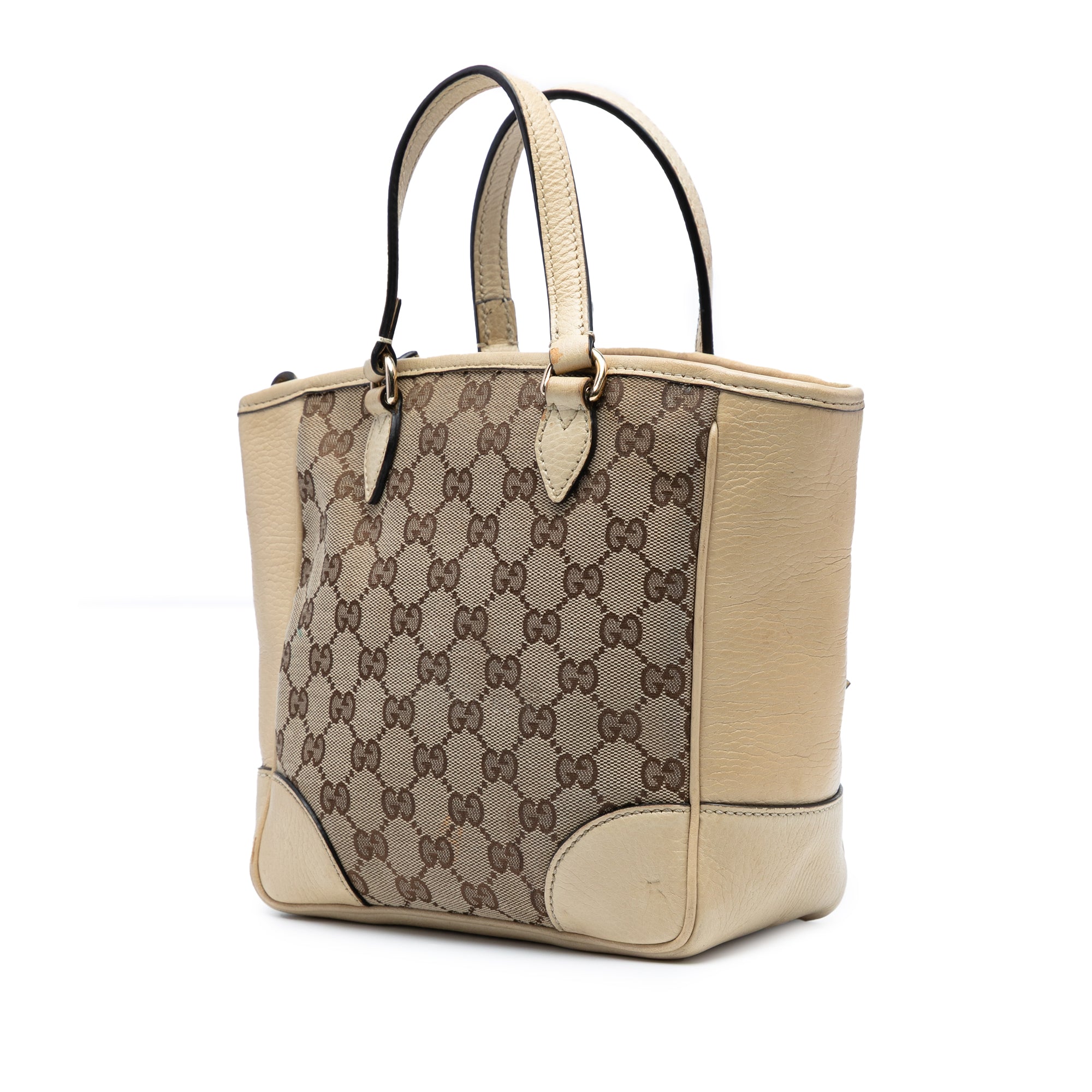 Bree Convertible Tote GG Canvas with Leather Small