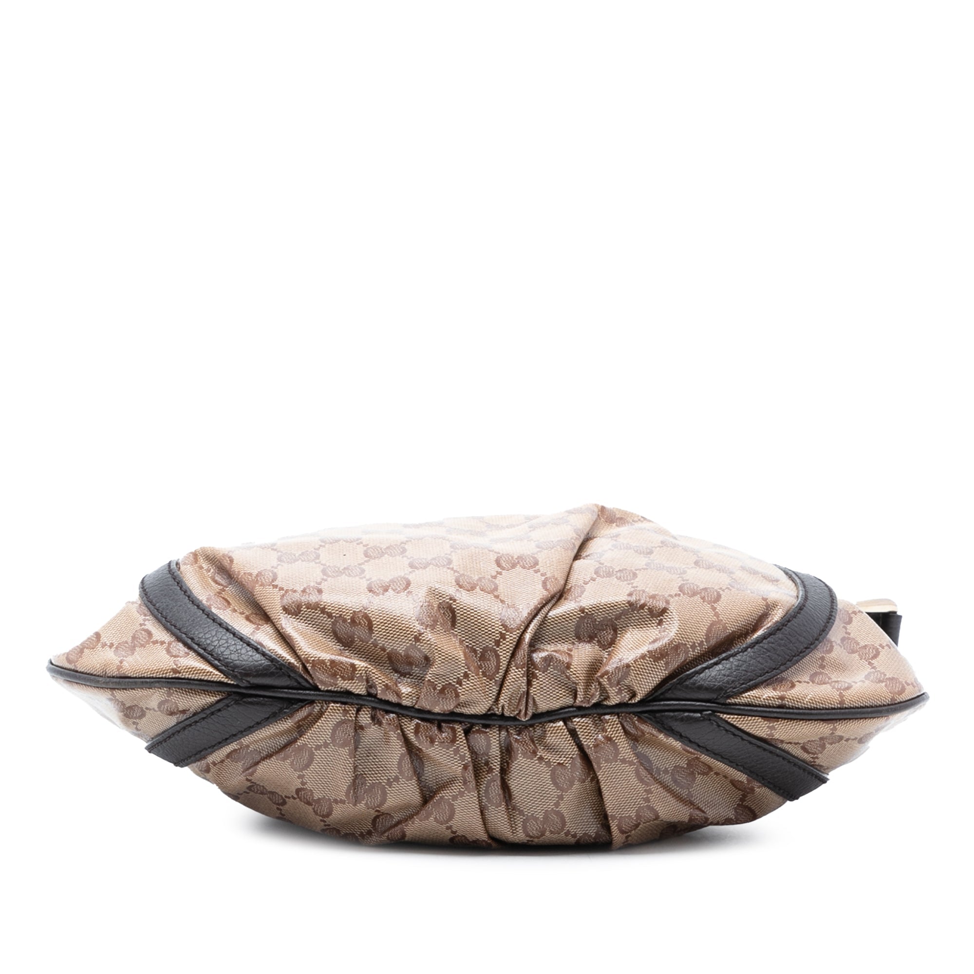 D Ring Messenger Bag GG Coated Canvas Small
