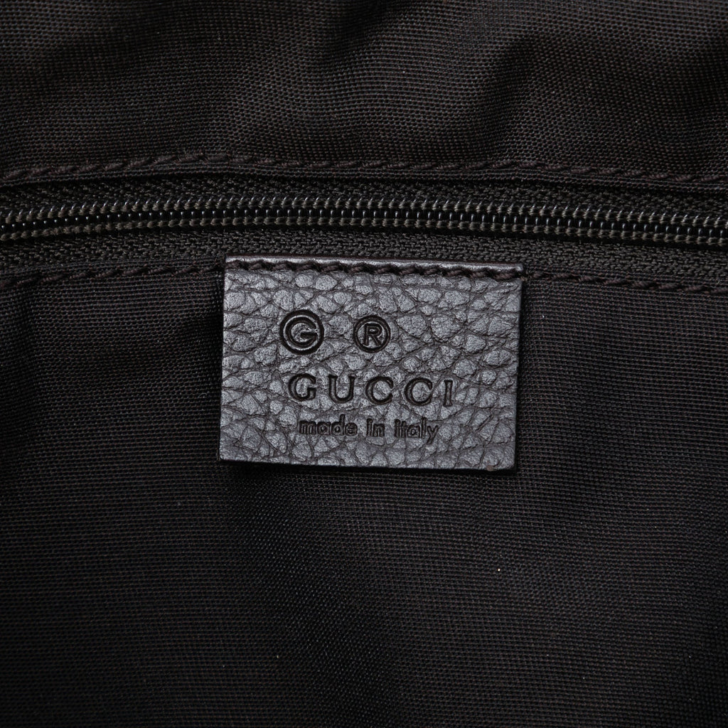 D Ring Messenger Bag GG Coated Canvas Small