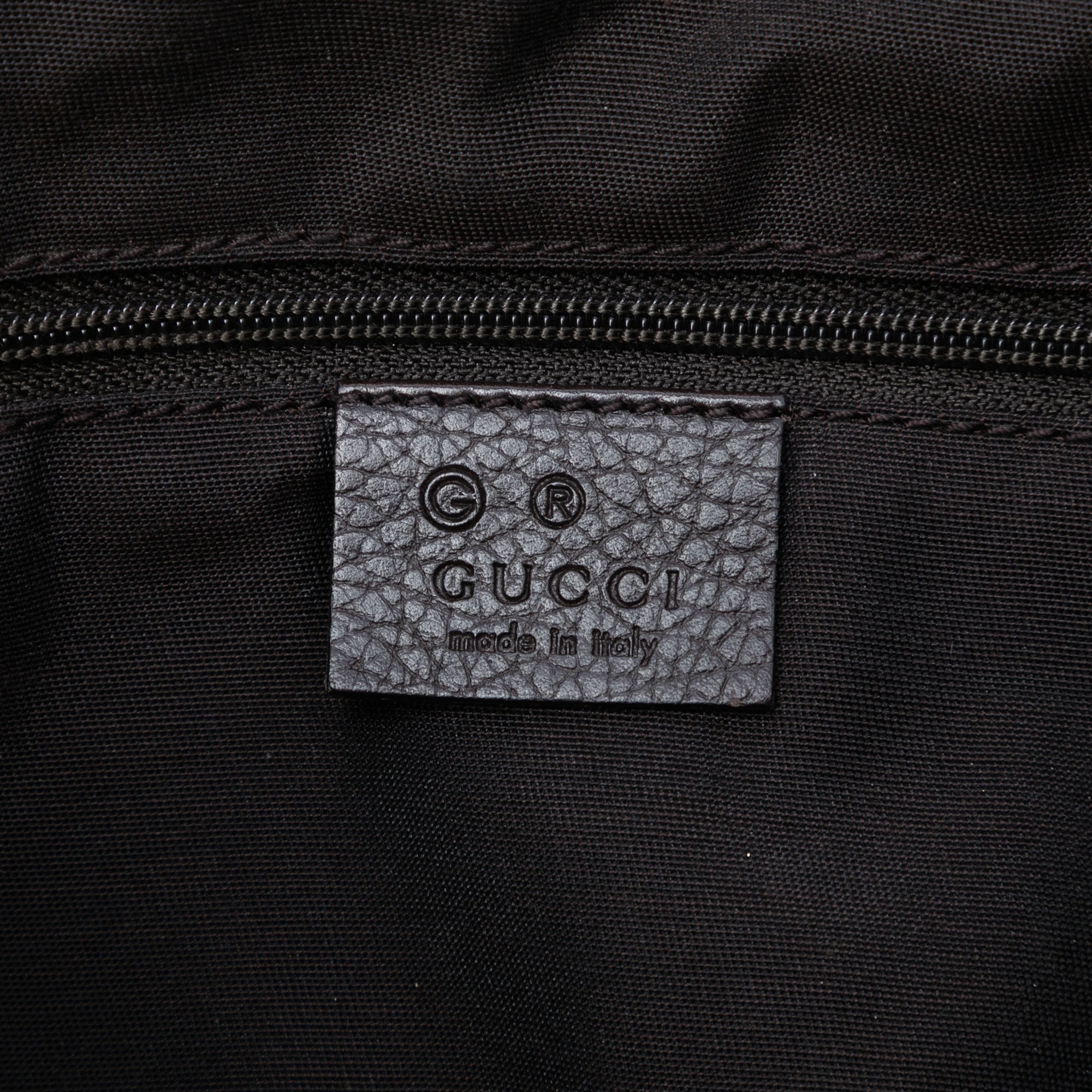 D Ring Messenger Bag GG Coated Canvas Small
