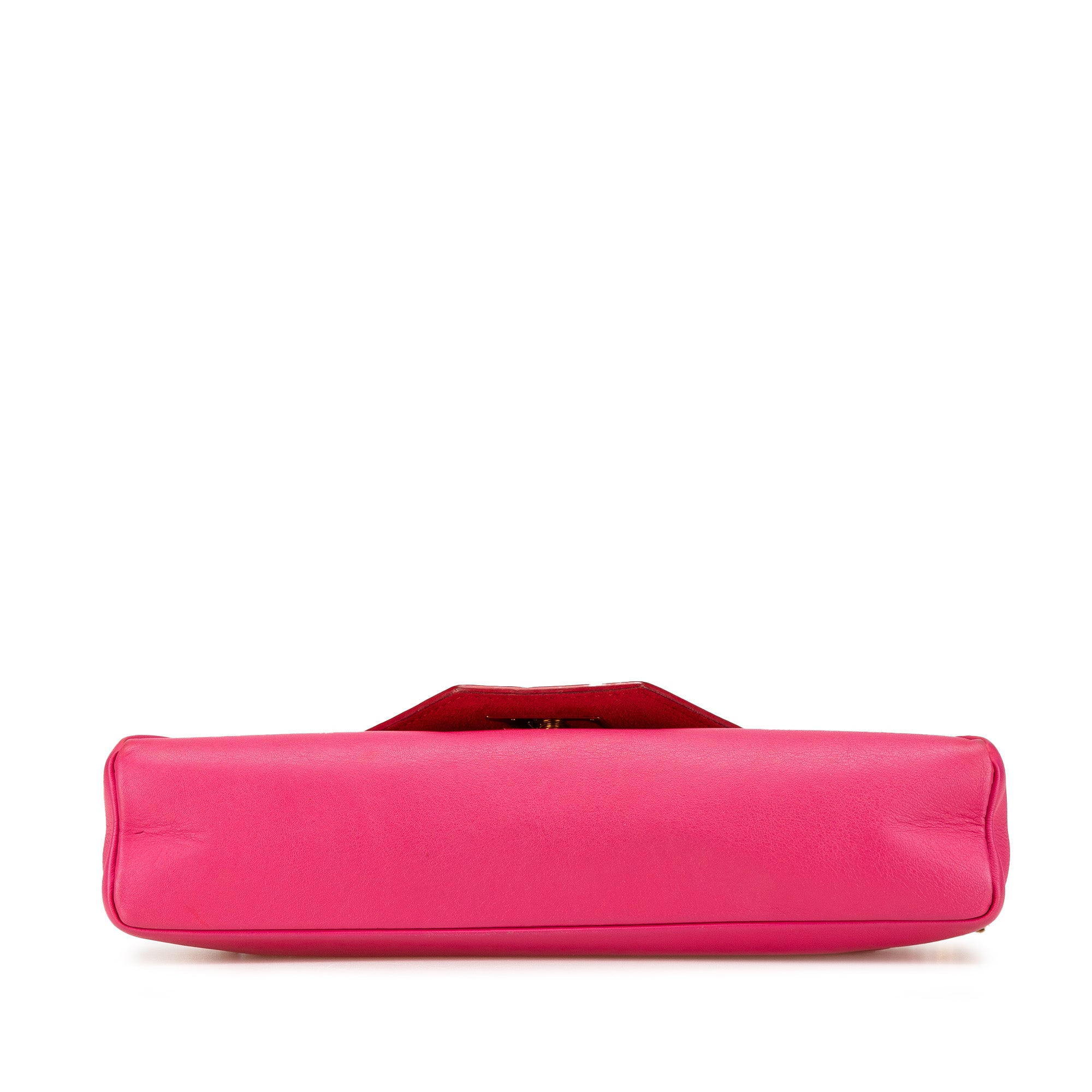 Love Note Chain Clutch Leather