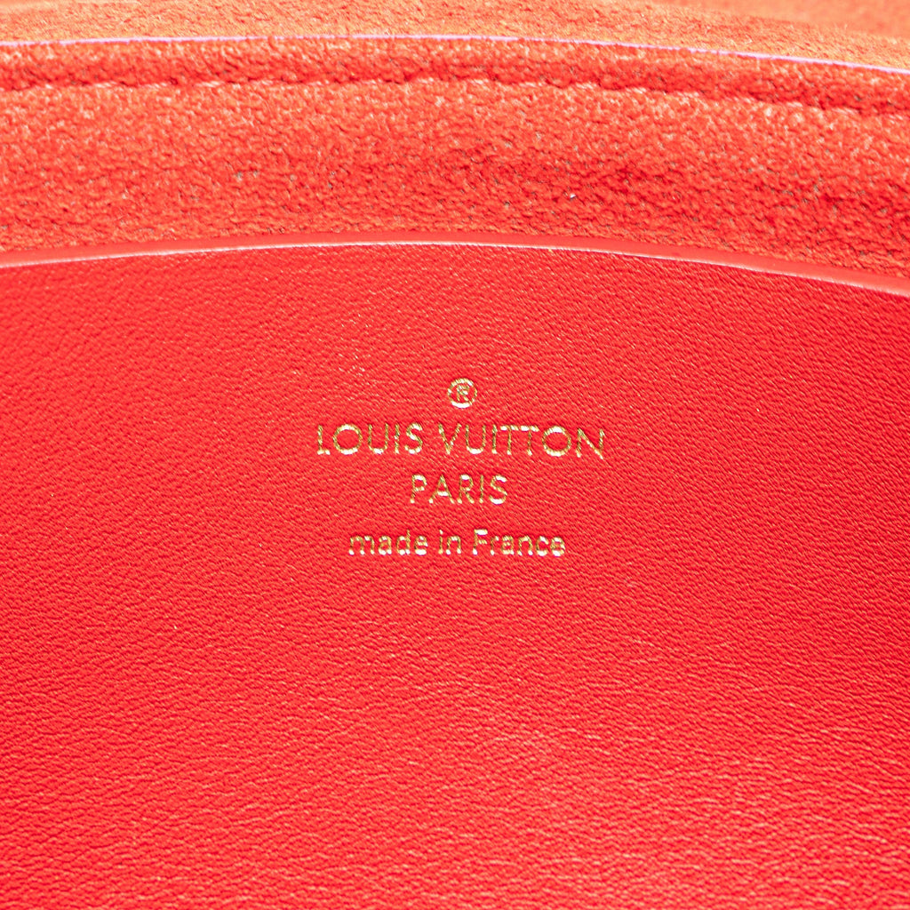 Love Note Chain Clutch Leather