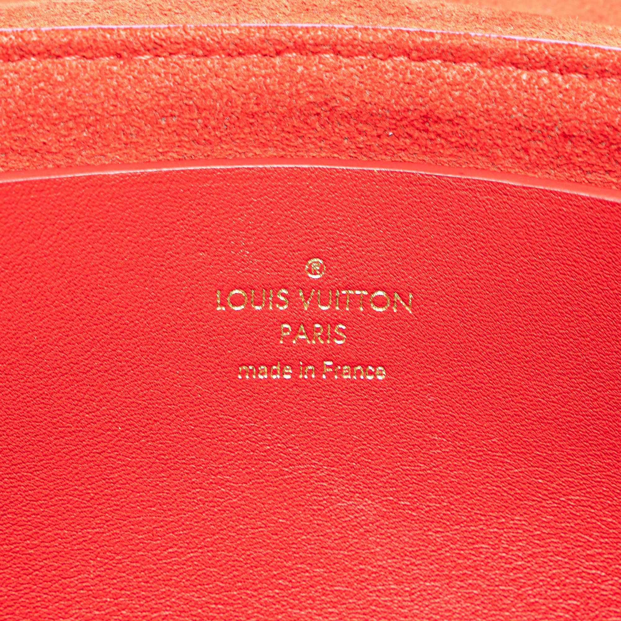 Love Note Chain Clutch Leather