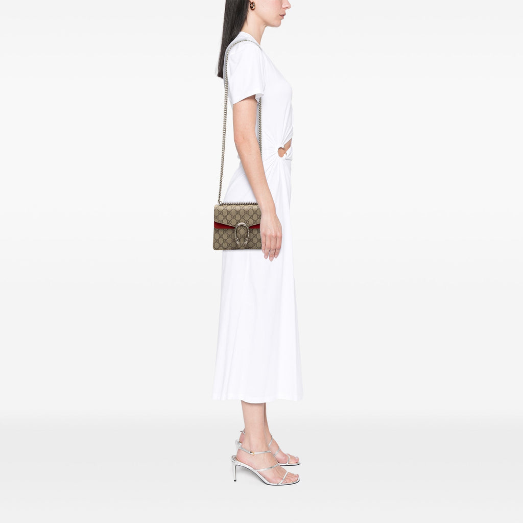 Dionysus Bag GG Coated Canvas Mini