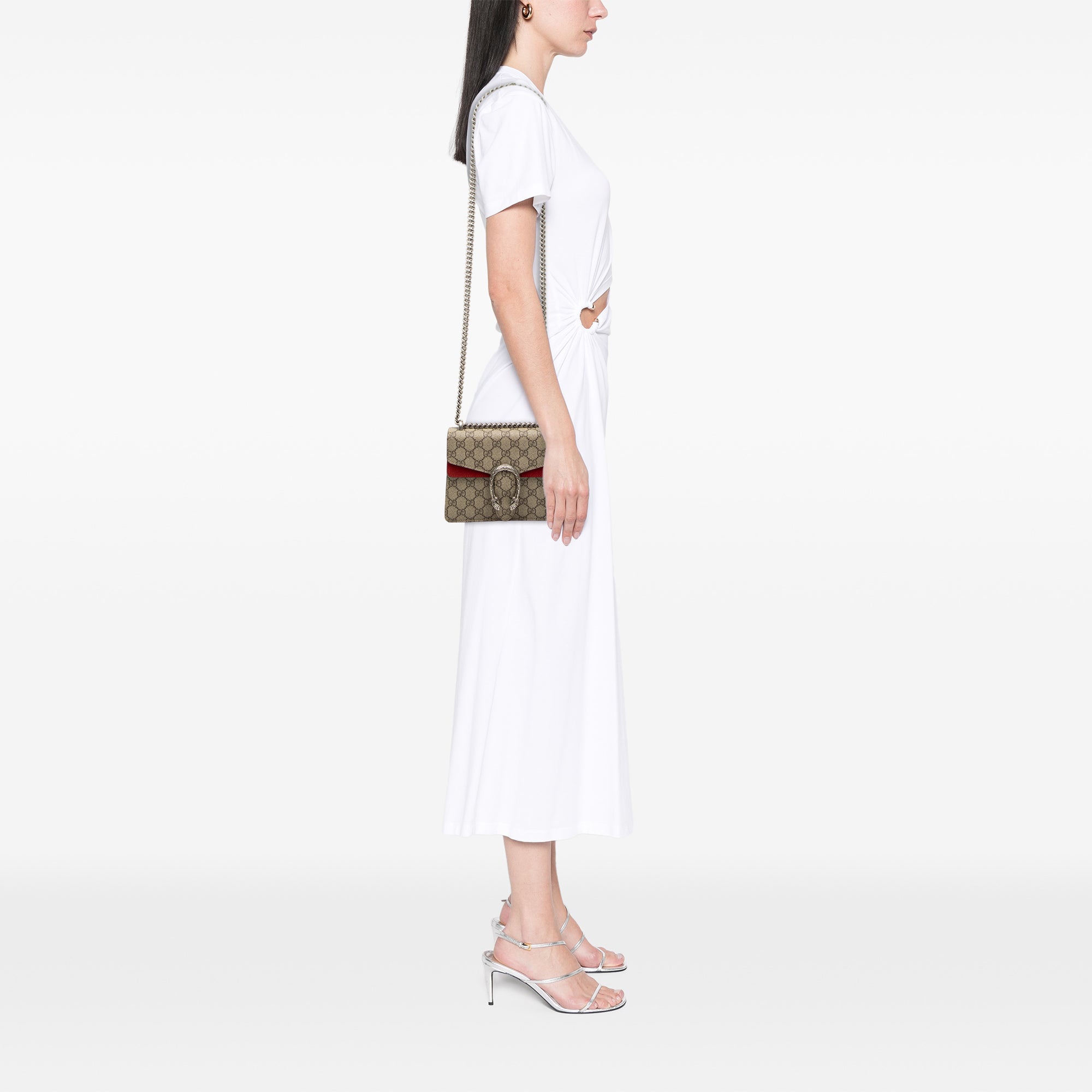 Dionysus Bag GG Coated Canvas Mini