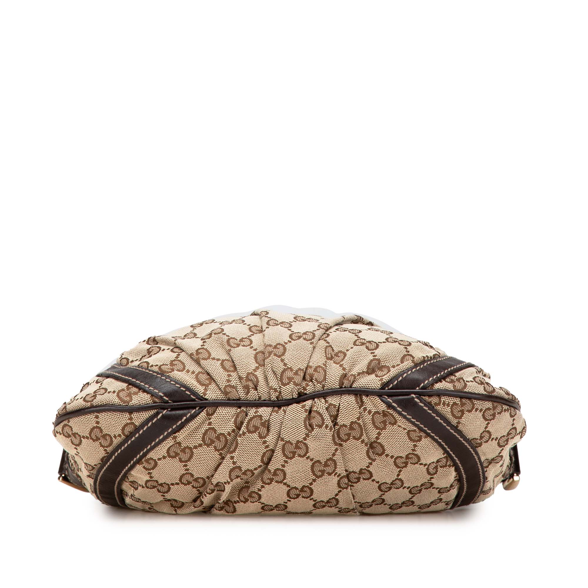 D Ring Messenger Bag GG Canvas Small