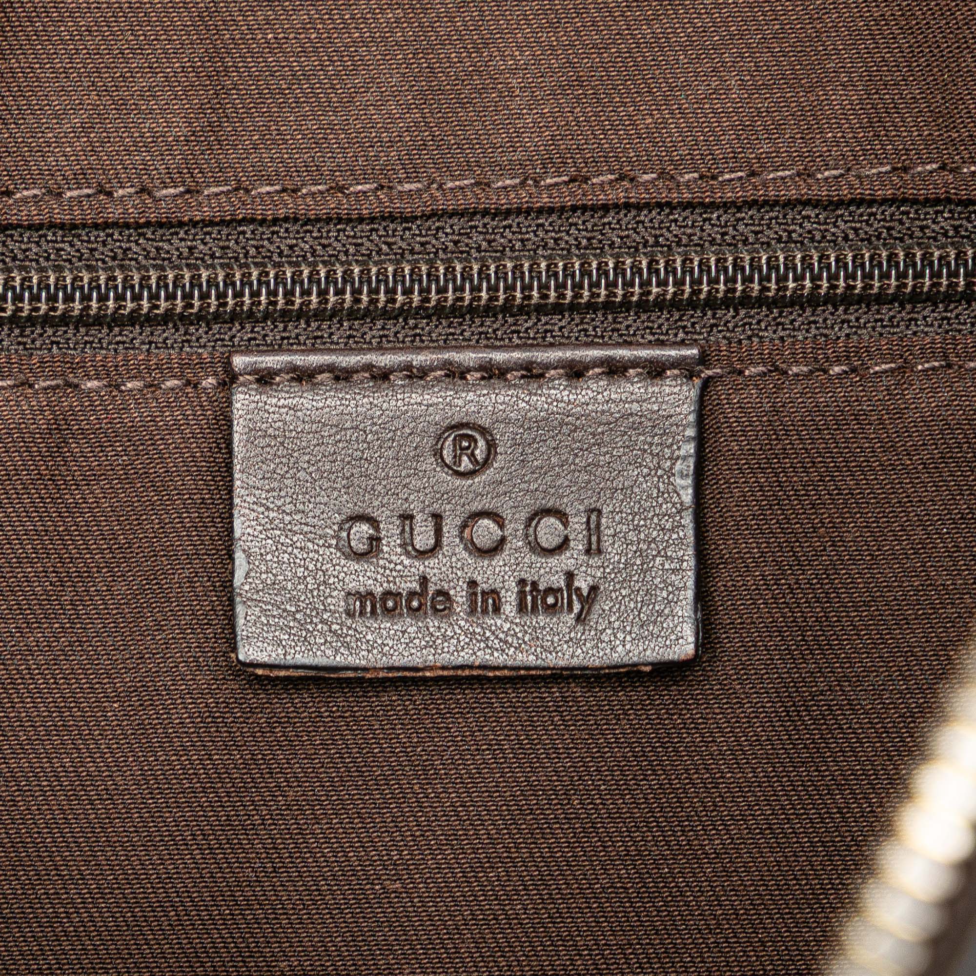 D Ring Messenger Bag GG Canvas Small