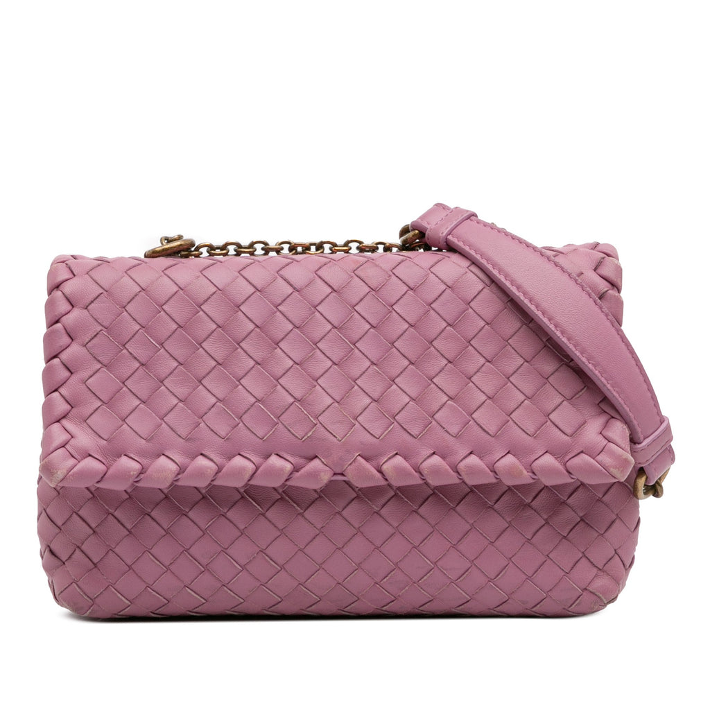 Olimpia Crossbody Bag Intrecciato Nappa Baby