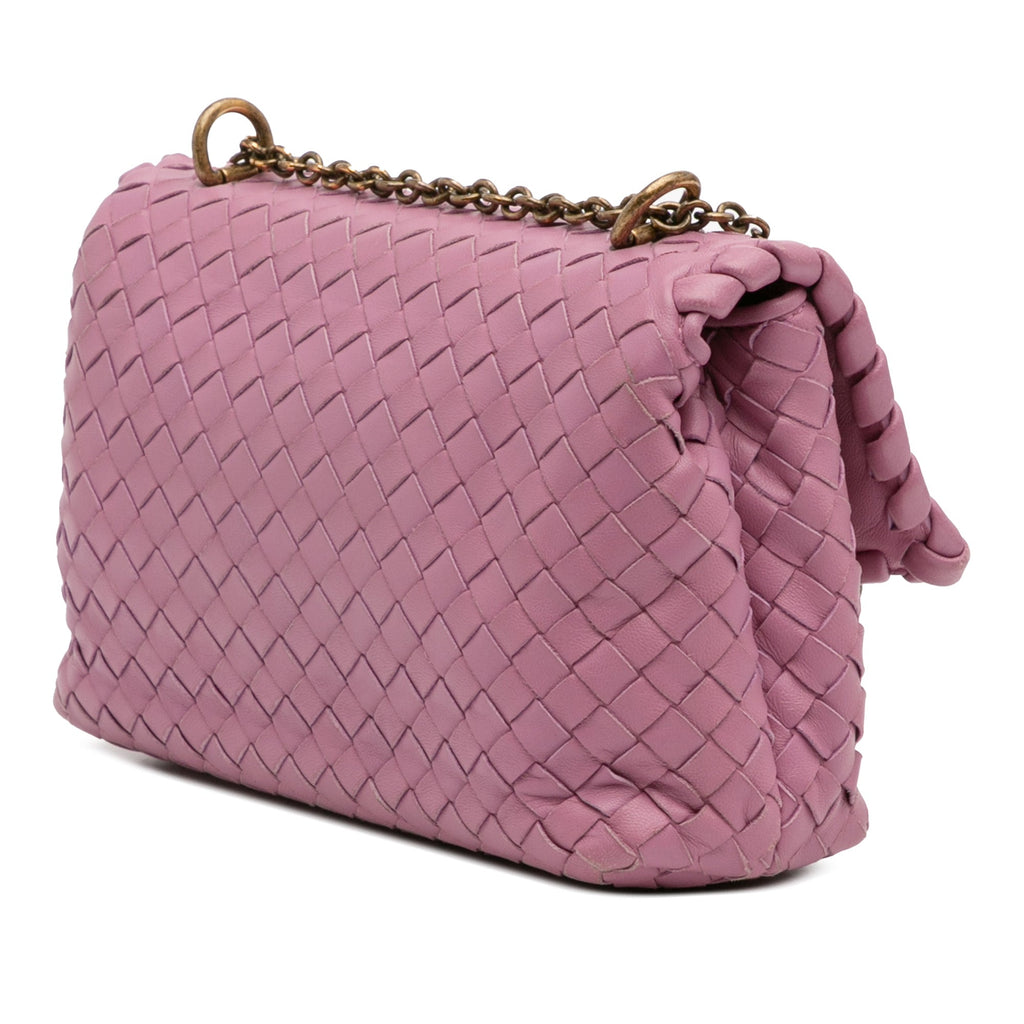 Olimpia Crossbody Bag Intrecciato Nappa Baby